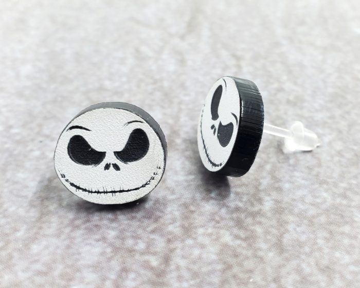 Jack Skellington-Inspired Earrings